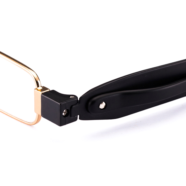 New Arrival Comfortable Trend Simple Design Portable Square Folding Eyeglasses Women Colorful Reading Glasses