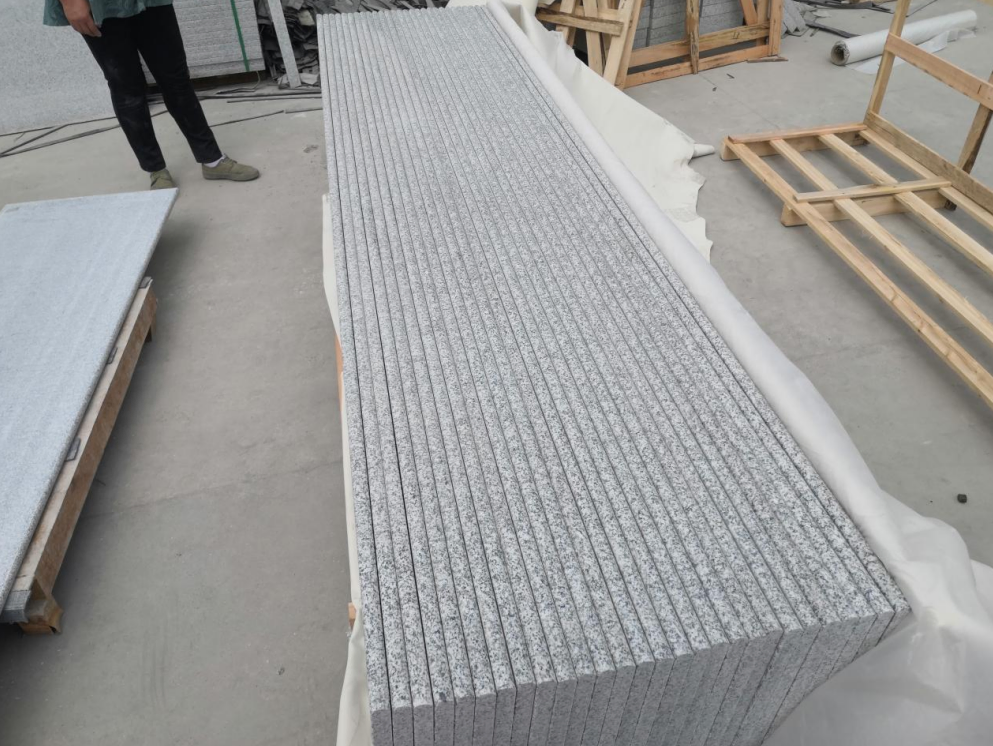 Premium G684 Grey Granite Tiles for Elegant Bathroom Flooring