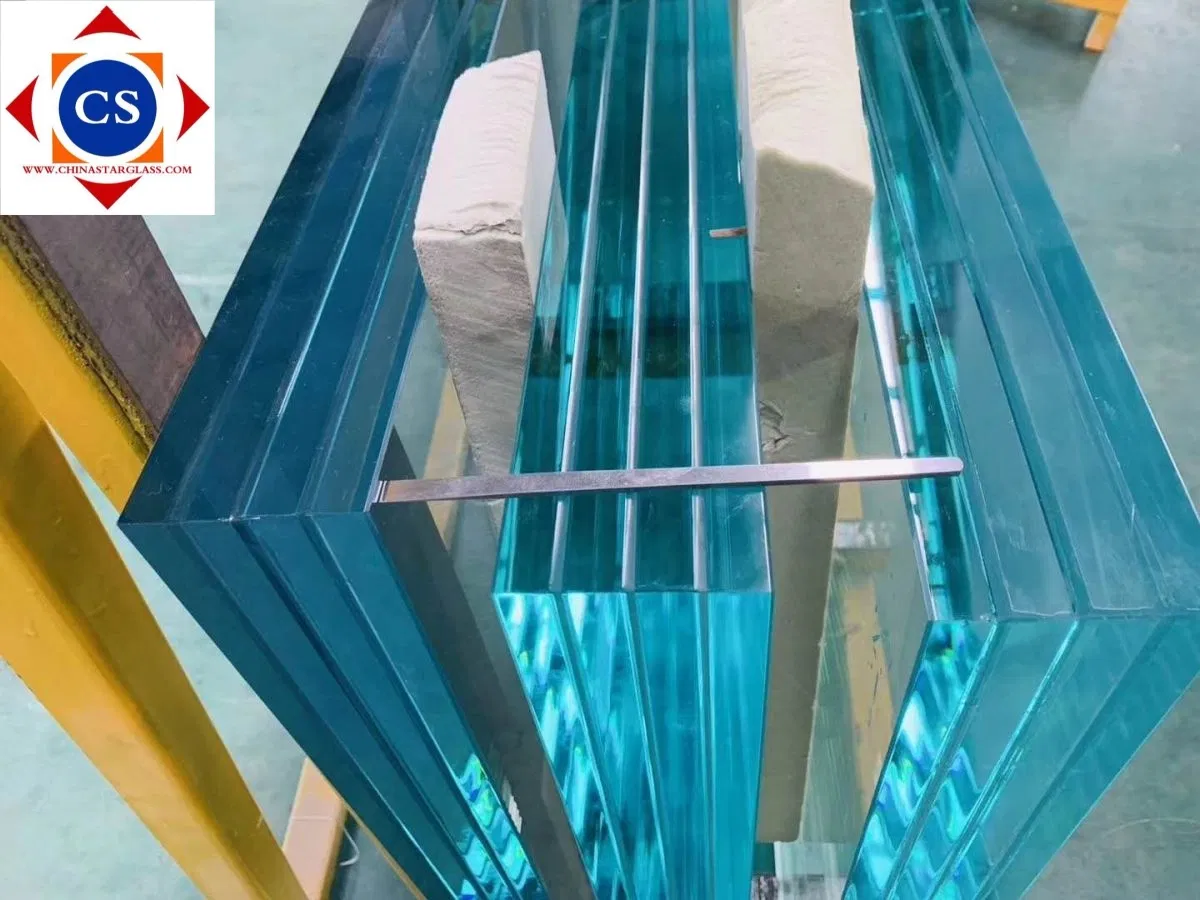 Chinese Ultra/Clear Multi Layers PVB/Sgp Tempered Laminated Glass for Railing/ Canopy/Windows /Houseroof