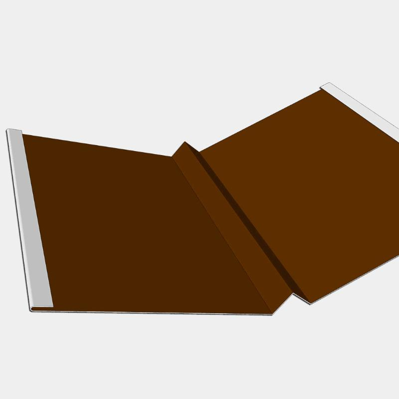 Az150 V/W Shape Metal Valley Flashing for Roof Building in USA/Canada Market