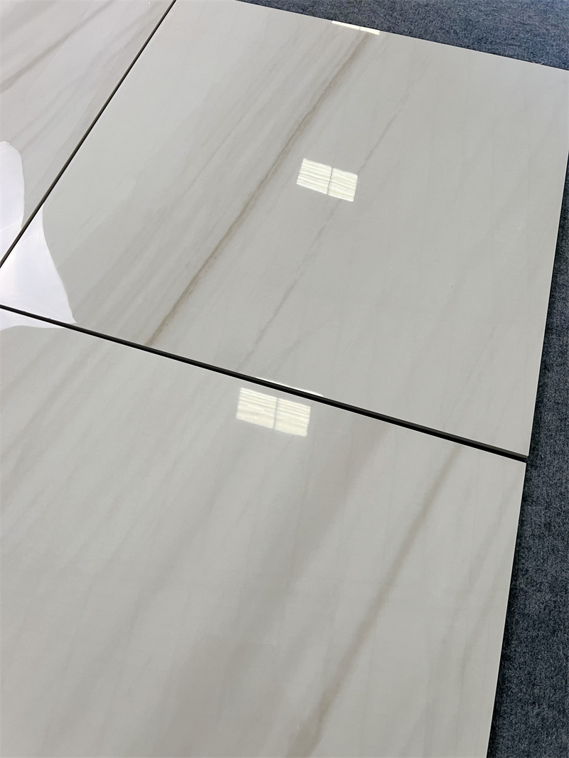 Глянцевые керамические напольные плитки белые полированные