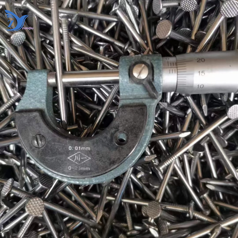 Q195/Q235 Factory Price, Full Range and Flat Head Polished Common Wire Nail, Concrete Nail for Construction