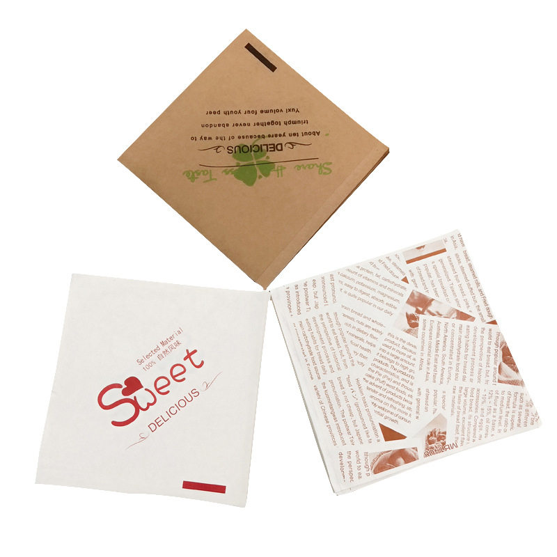 Custom Oil Proof Parchment Baking Paper Wrapping Kraft Paper