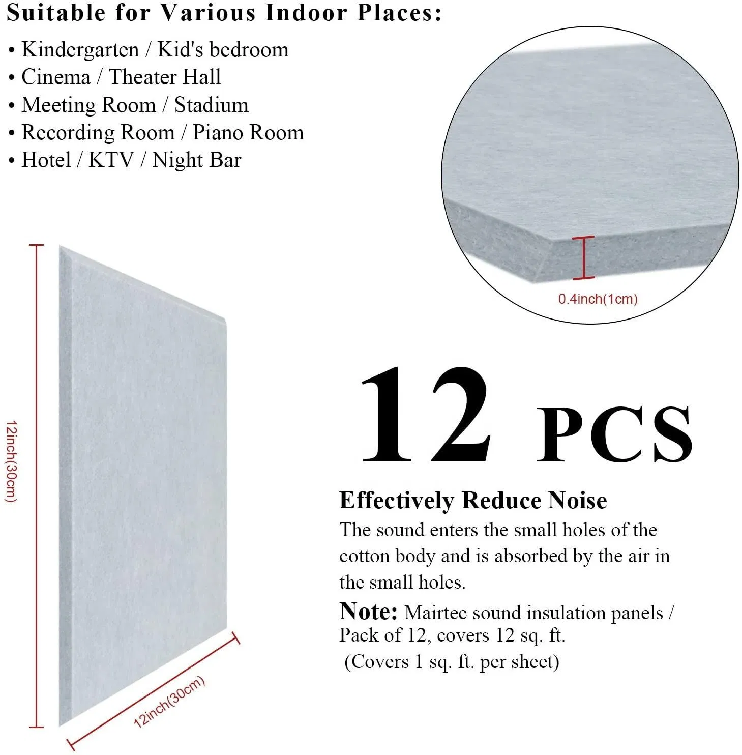Panel Soundproofing Materials Pet Acoustic Panels PRO-Environment Acoustic Felt 100% Polyester