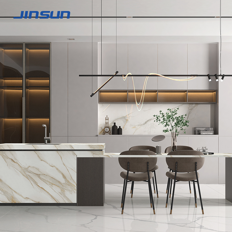 Large Porcelain Slabs for Timeless Bathroom and Kitchen Designs