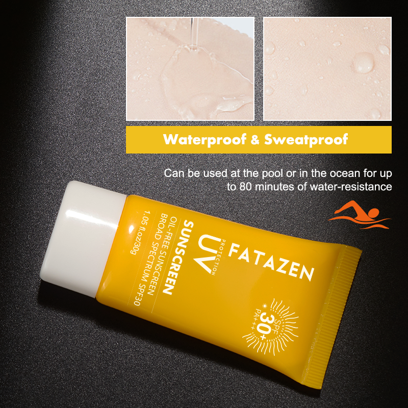 Private Label Outdoor Sports European Cup UV Organic Sunscreen Natural Long-Lasting Waterproofsunscreen SPF 30+ Sunscreen