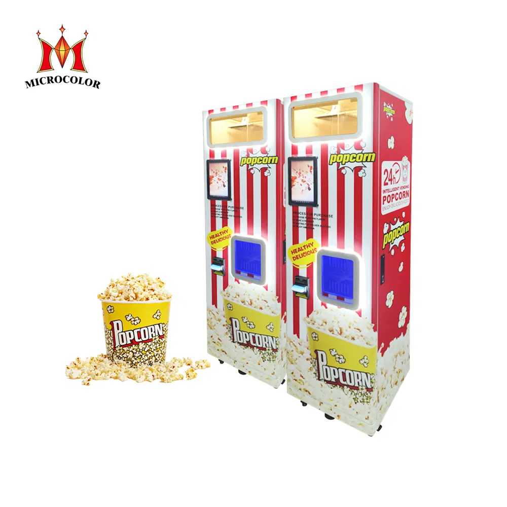 Premium Automatic Popcorn Vending Machine for Commercial Use