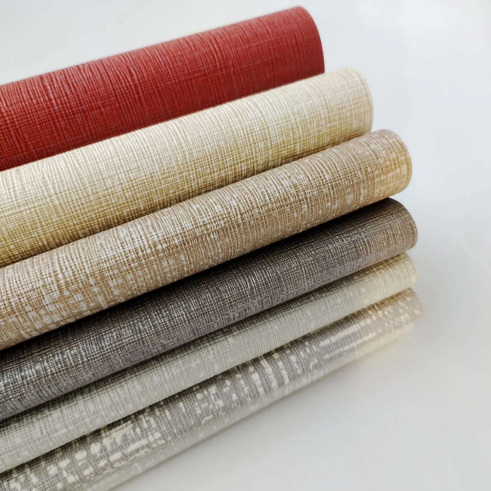 Factory Supply Modern 5 Star Hotel Project Fabric Backed Wallpaper Covering Commercial PVC Wall Cloth Vinyl Wallcovering