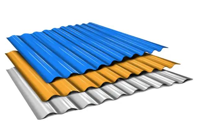 Price List Thickness 0.55mm 0.65mm Roofing Building Material PPGI Color Coated Corrugated Roofing Sheet PPGI Roof Tiles