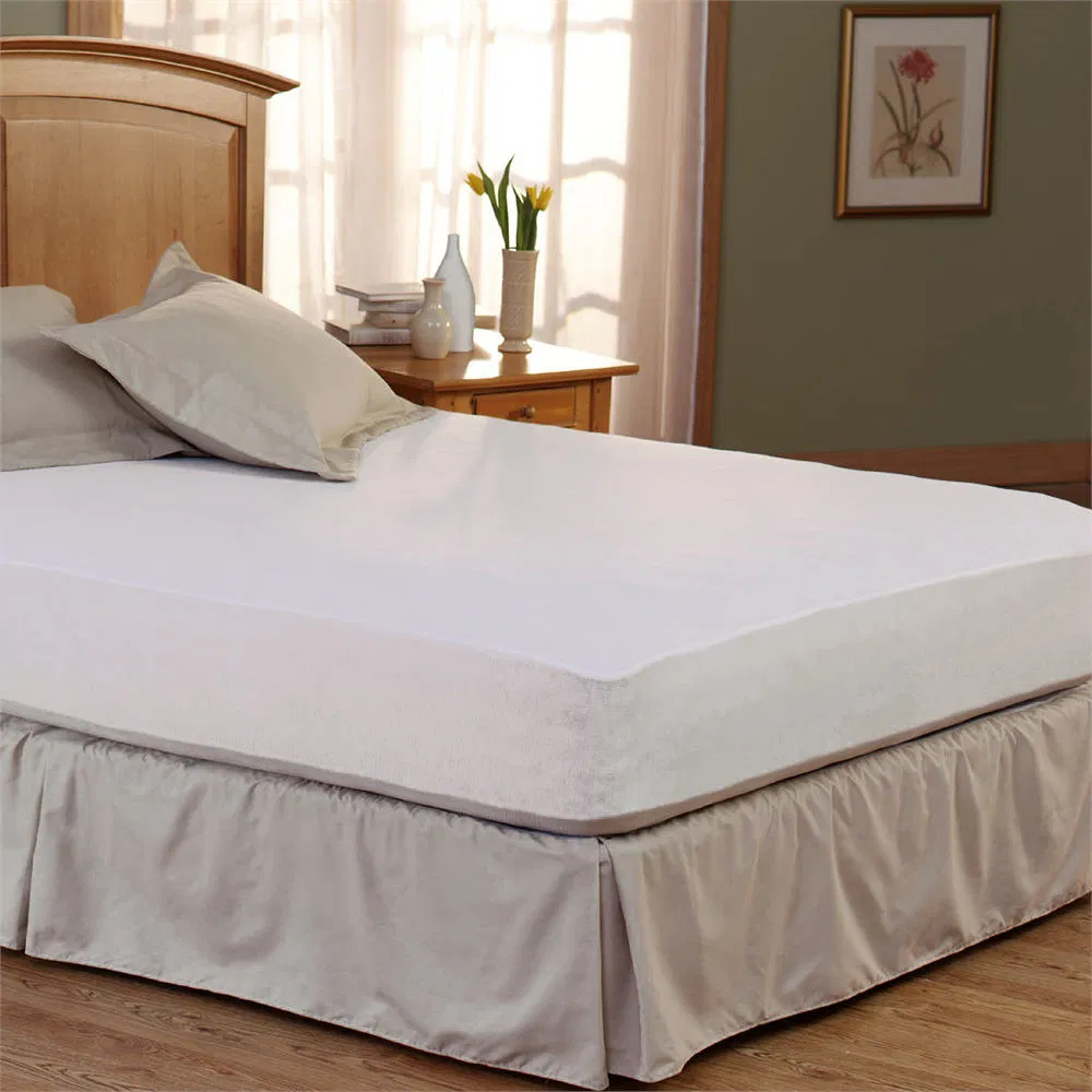 Synthetic Layer Waterproof 100% Cotton Terry Mattress Protector