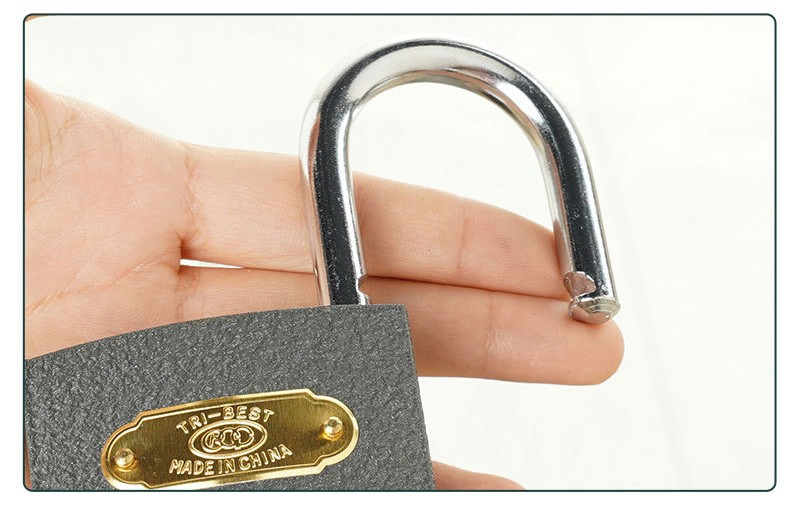 Extra Mini Universal Household Brass Padlock for Large Door Dormitory Cabinet