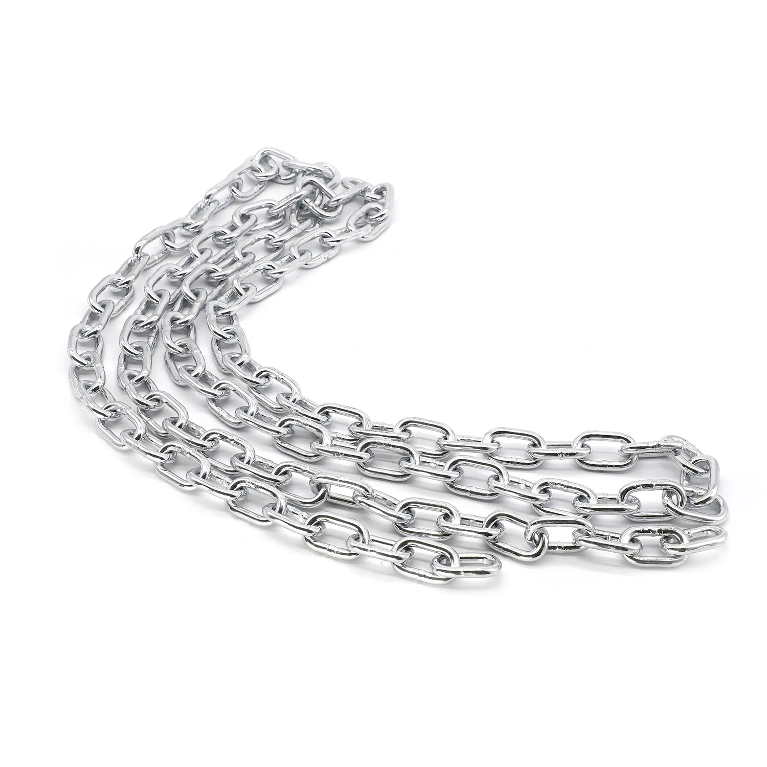 Discount Galvanized Steel Iron Chain Long Type DIN5685c Long Chain for Sale