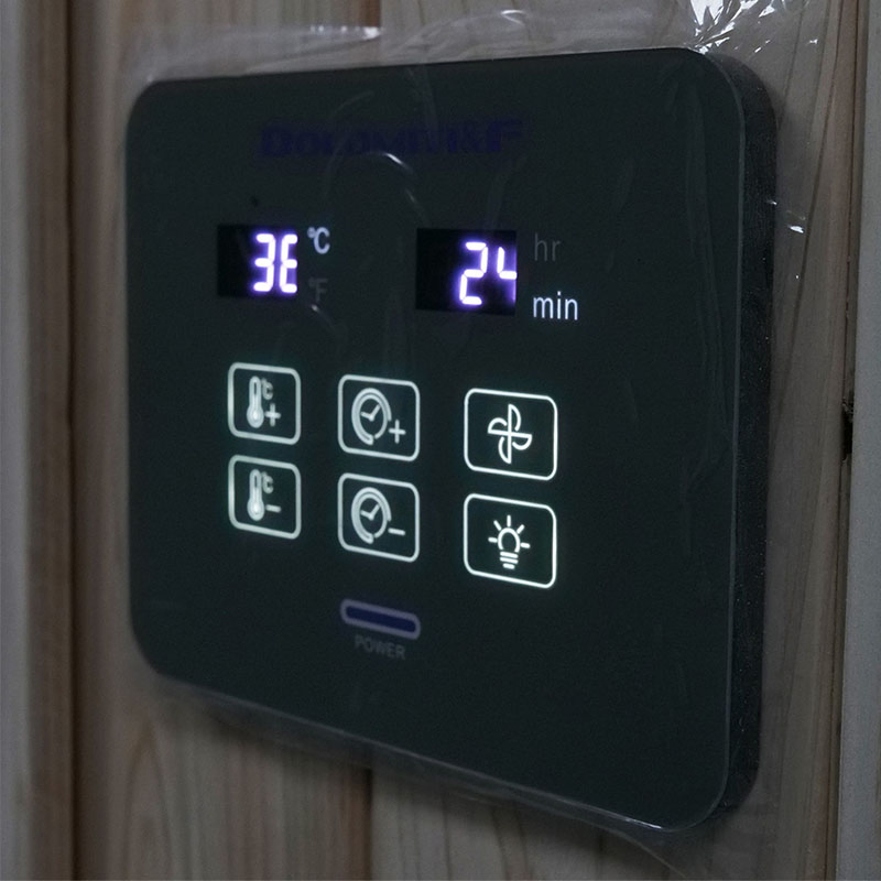 Dolomiti&F 40A Sauna Heater Controller 9kw Max Adjustable Lighting