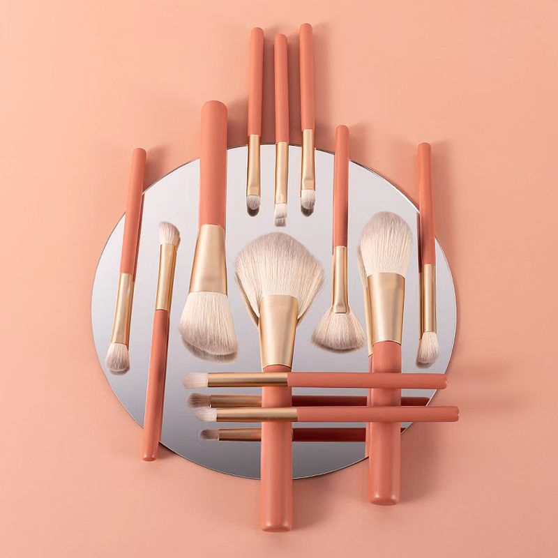 12 Makeup Brush Suits Super Soft Hair Color Makeup Brush Brush Brush Eye Shadow Special Makeup Artist Beauty Tool
