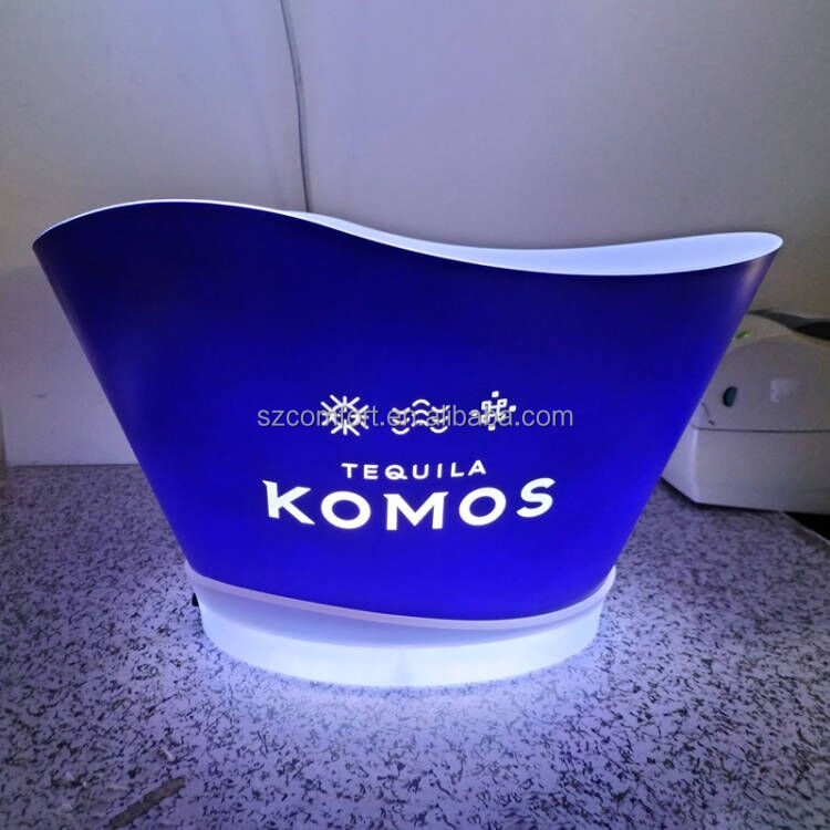 Светодиодное ведро для льда с RGB-подсветкой