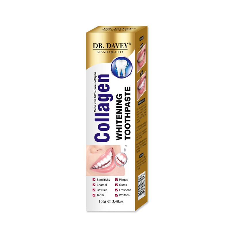 Dr. Davey Collagen Activated Teeth Whitening Toothpaste