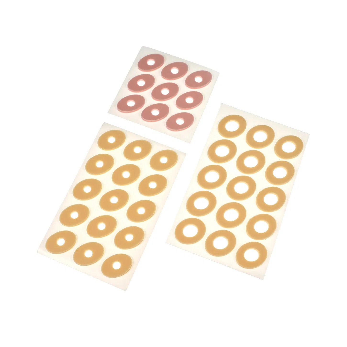 Medmount Pink Skin Color Self-Adhesive Anti-Wear Foot Pain Relief Corn Cap Plaster