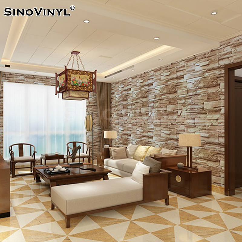 Wholesale Brick Pattern PVC Self Adhesive Waterproof Paper Wallpapers