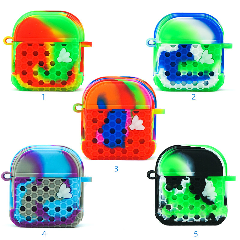 Torch Heating Honey Straw New Bee Design Silicone Nectar Collector Smoking Pipes