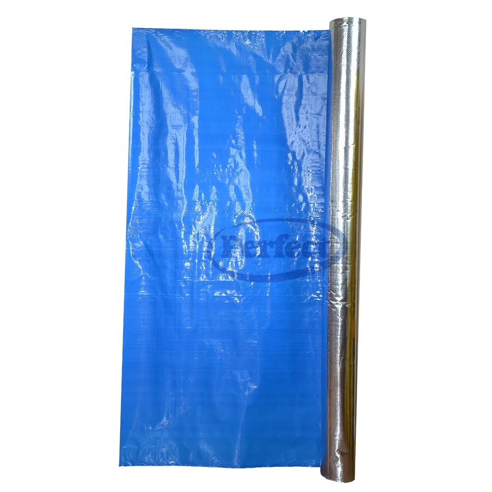 Lamination Film PE Woven Fabric with Foil Metal Roof Foil Sarking