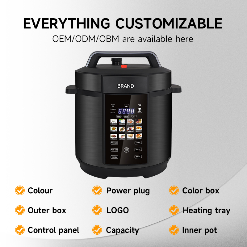 6L 8L 10L 12L Large Commercial Electric Pressure Cooker for Household Kitchen Wholesale