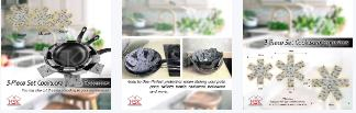 Anti-Slip Pot and Pan Protectors Cookware Dividers