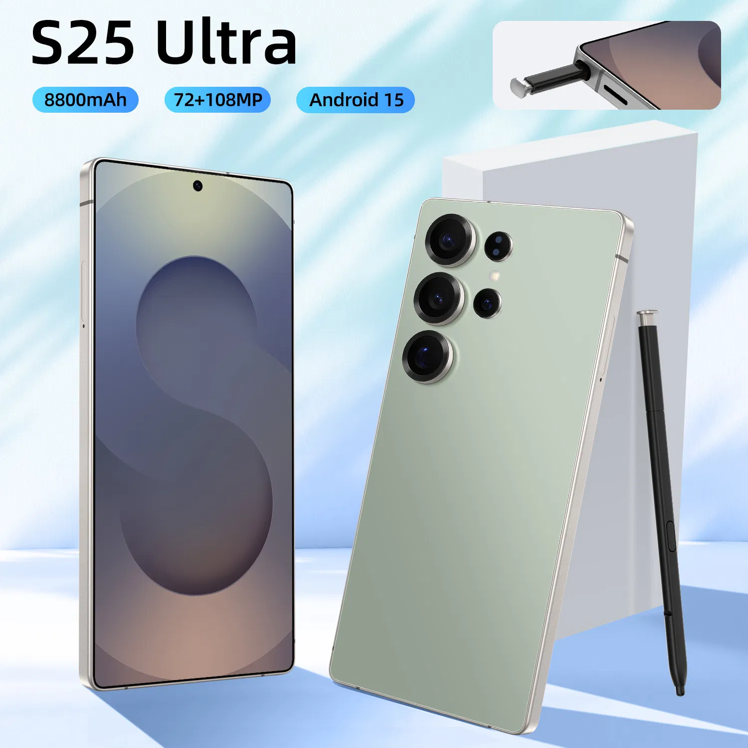 Most Popular Model S25 Ultra 4G 5g Phone 2tb Memory 72MP 7.88 Inch Large Screen Smartphone