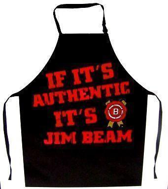 Jim Beam High Quality Cotton Polyester Apron with Customized Color