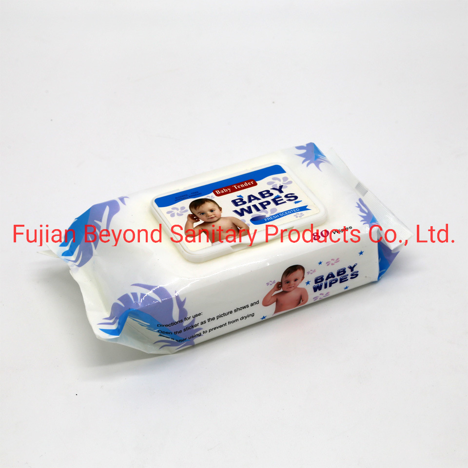 Softly Non-Woven Fabric Acceptable Price High Quality Baby Wipe Wet Tissue Manufacturer From China