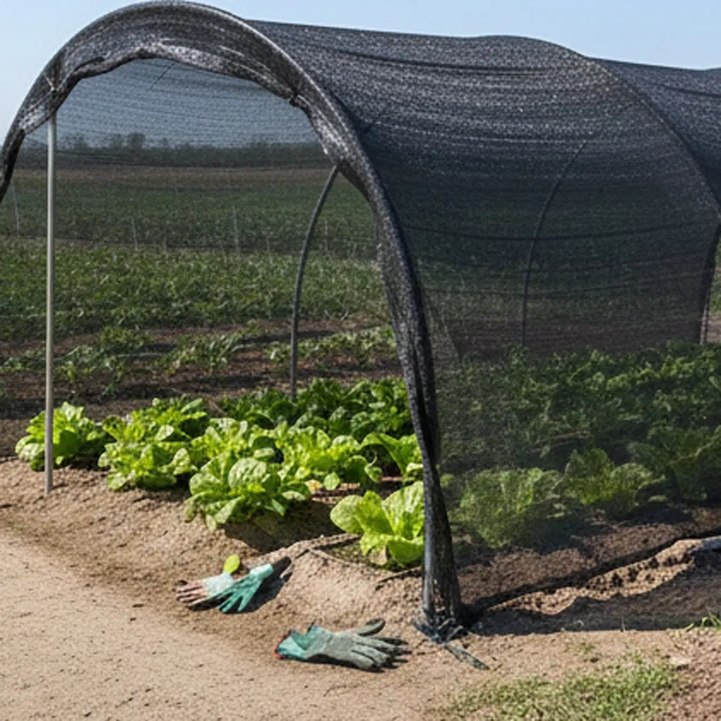 UV Resistant Mesh Fabric Sun Nursery House Farming/Alnet Cloth/Knitted Windbreak Mesh/Sun Screen Fabric/Black Netting for Greenhouse/Shade Net