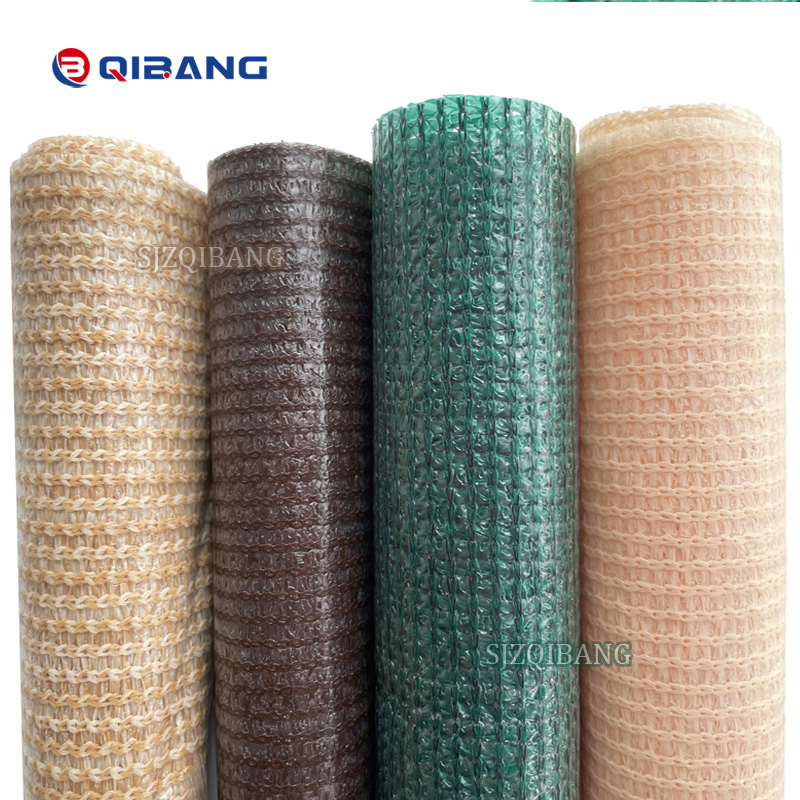 Water Proof UV Protected Plastic Outdoor Garden Car Parking Beige Color Sunscreen Shade Fabric Price
