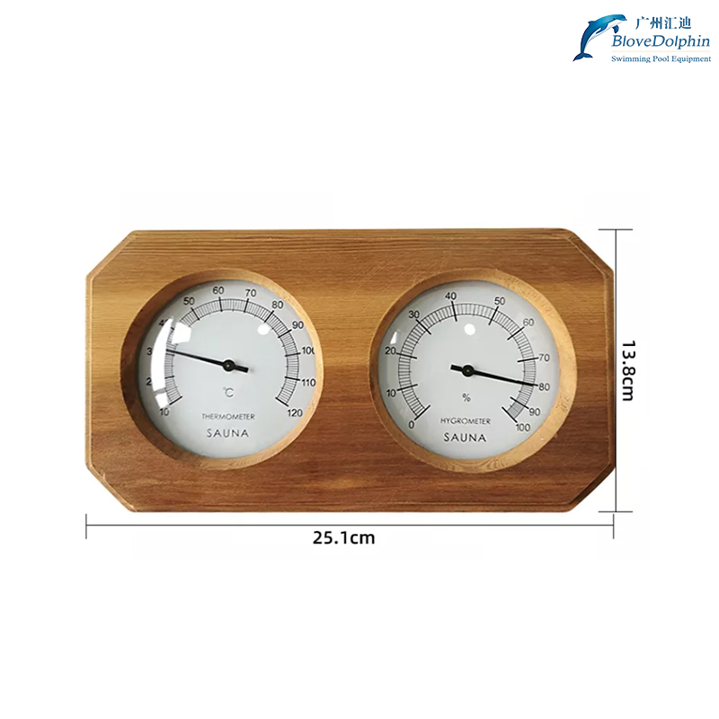 Wood Sauna Steam Digital Multi Thermometer Hygrometer for Sale
