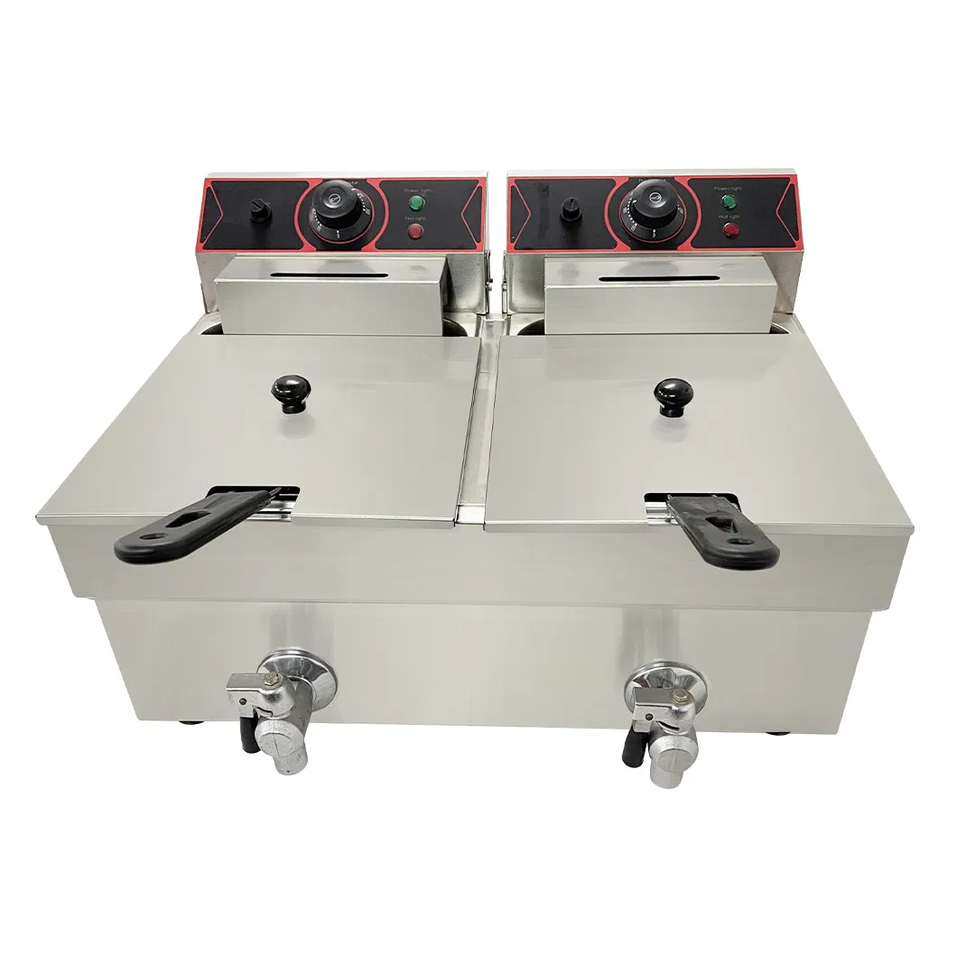 Lida Dual - Cylinder Electric Fryer