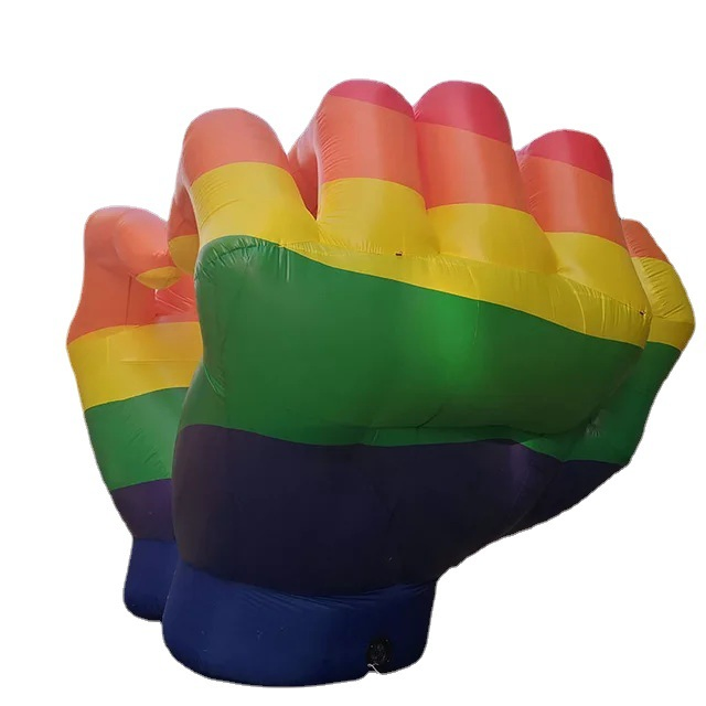 Boyi Inflatable Fists Inflatable Hands Model Huge Fist for Outdoor Show