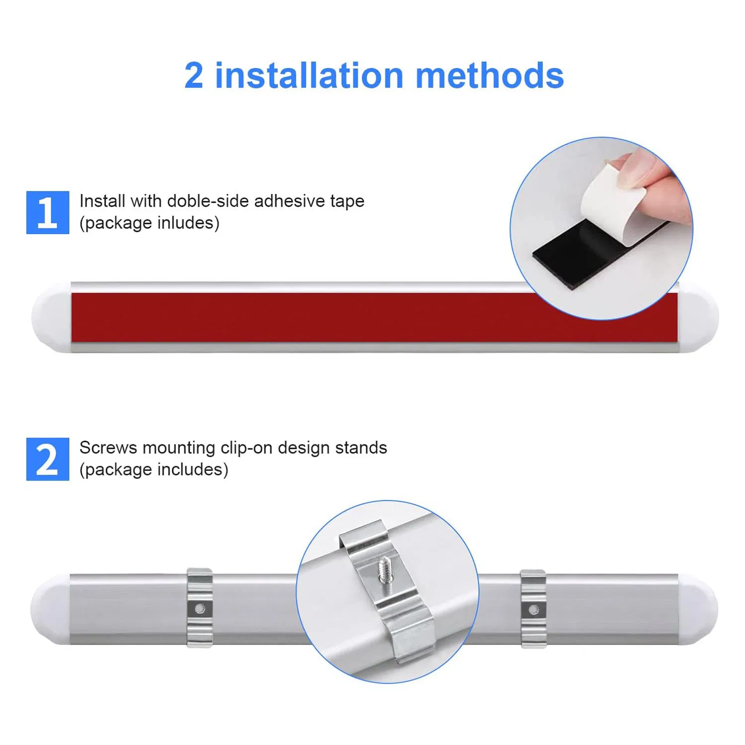 Универсальный светодиодный светильник для чтения в авто 12W, 120 LED