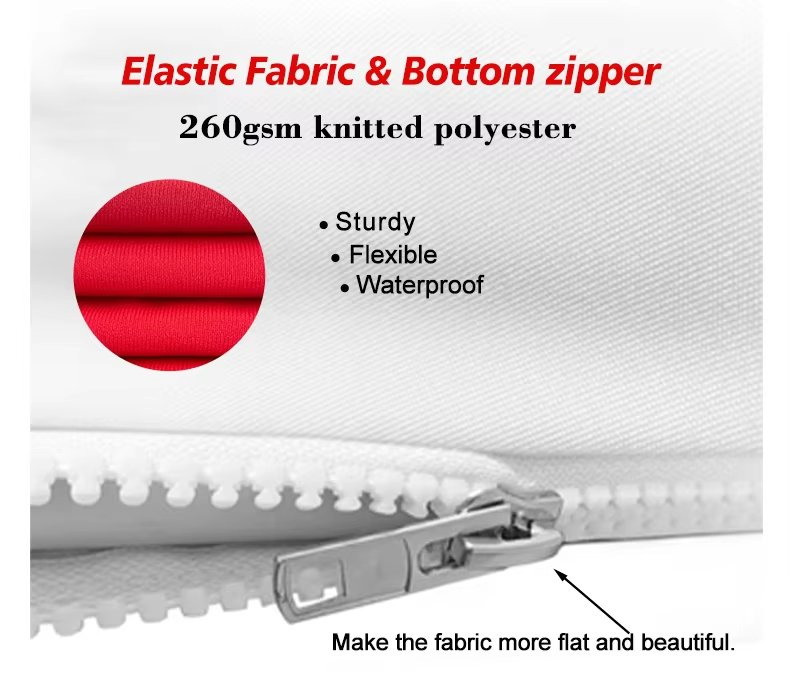 Portable Trade Show Display Aluminum Tension Fabric Backdrop Banner Display