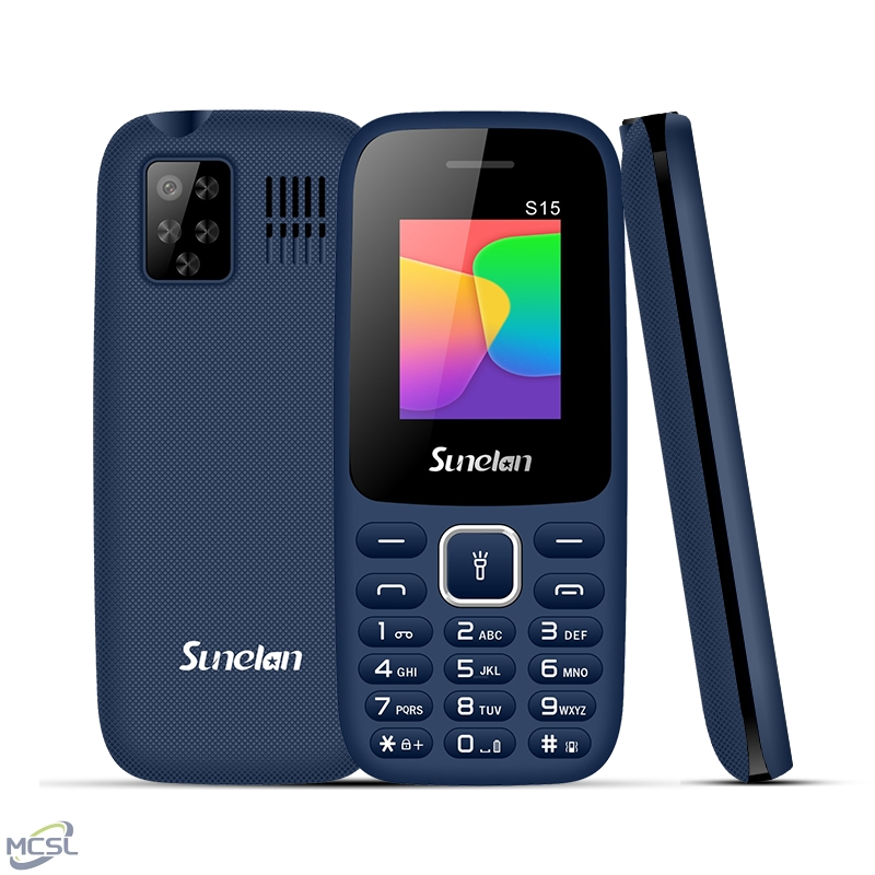 Кнопочный телефон Sunelan S15, 1.8 дюйма, 2 SIM