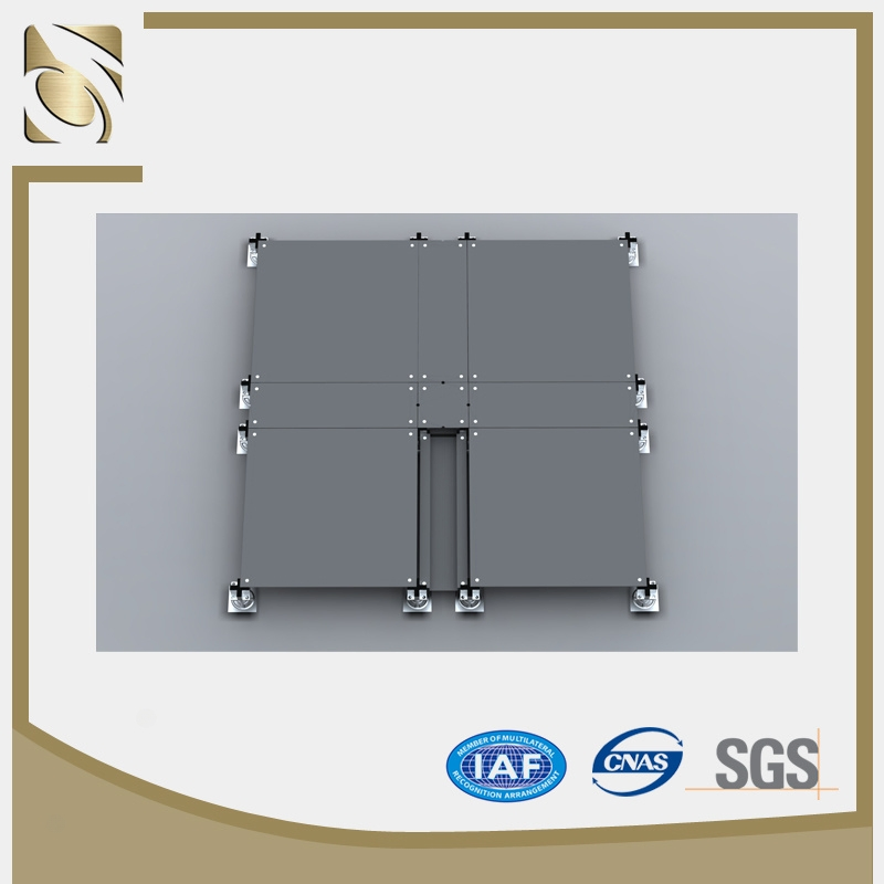 Стальная фальшпол OA500 Bare Finish, 600x600 мм