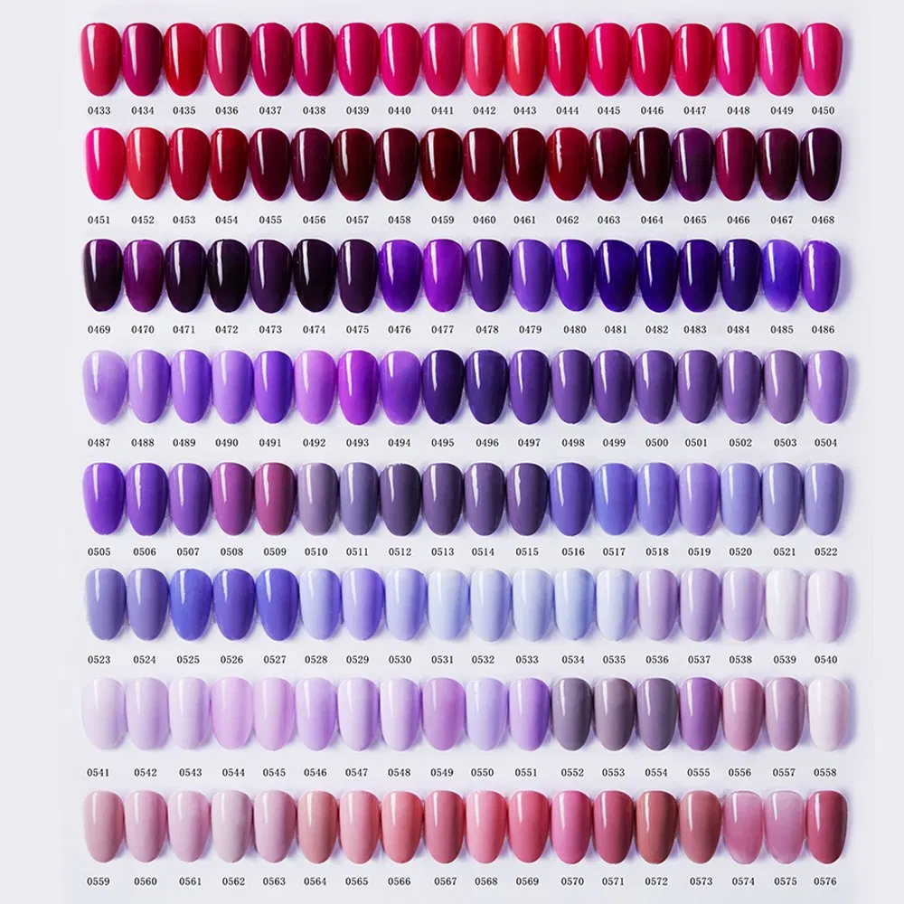 China Nail Supplies Professional 308 Colors Gel Nail Polish OEM Custiomiz Logo Private Label UV Gel