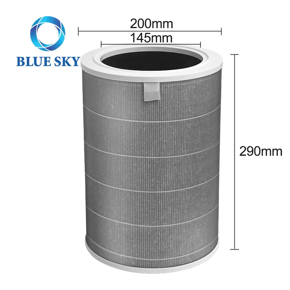 Replacement Activated Carbon Melt-Blown H13 Cartridge HEPA Air Filter for Xiaomi 2s 2 PRO Air Purifier Parts