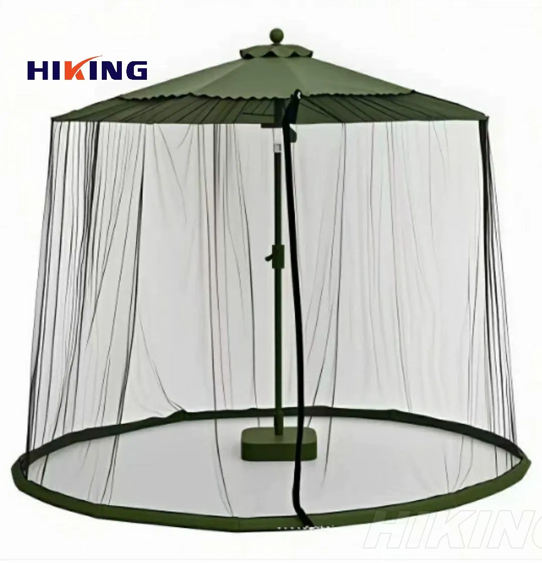 Wholesale Outdoor Roman Umbrella and Fence Net Dome-Shaped Polyester Sunshade Water Pipe Mosquito Net