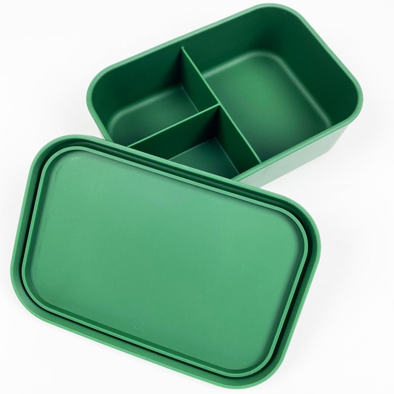 Durable Collapsible Silicone Food Storage Container for Healthy Lunches