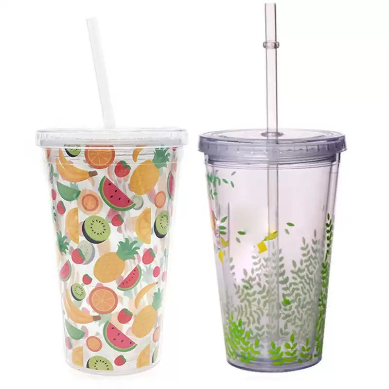 Пластиковый стакан 16oz для напитков, летняя вечеринка