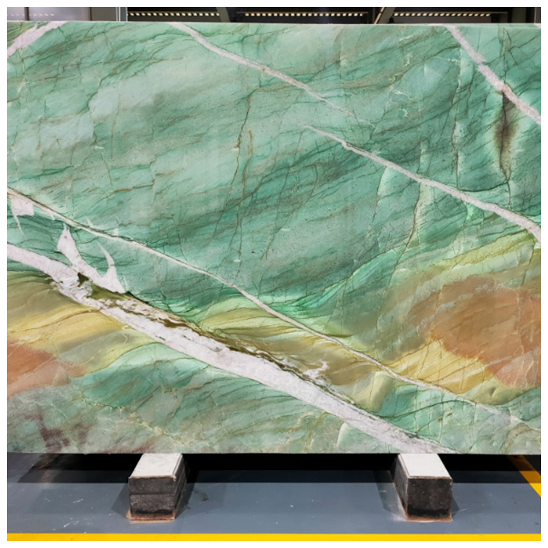 Brazilian Fuchsite Crystal Green Quartzite Slabs