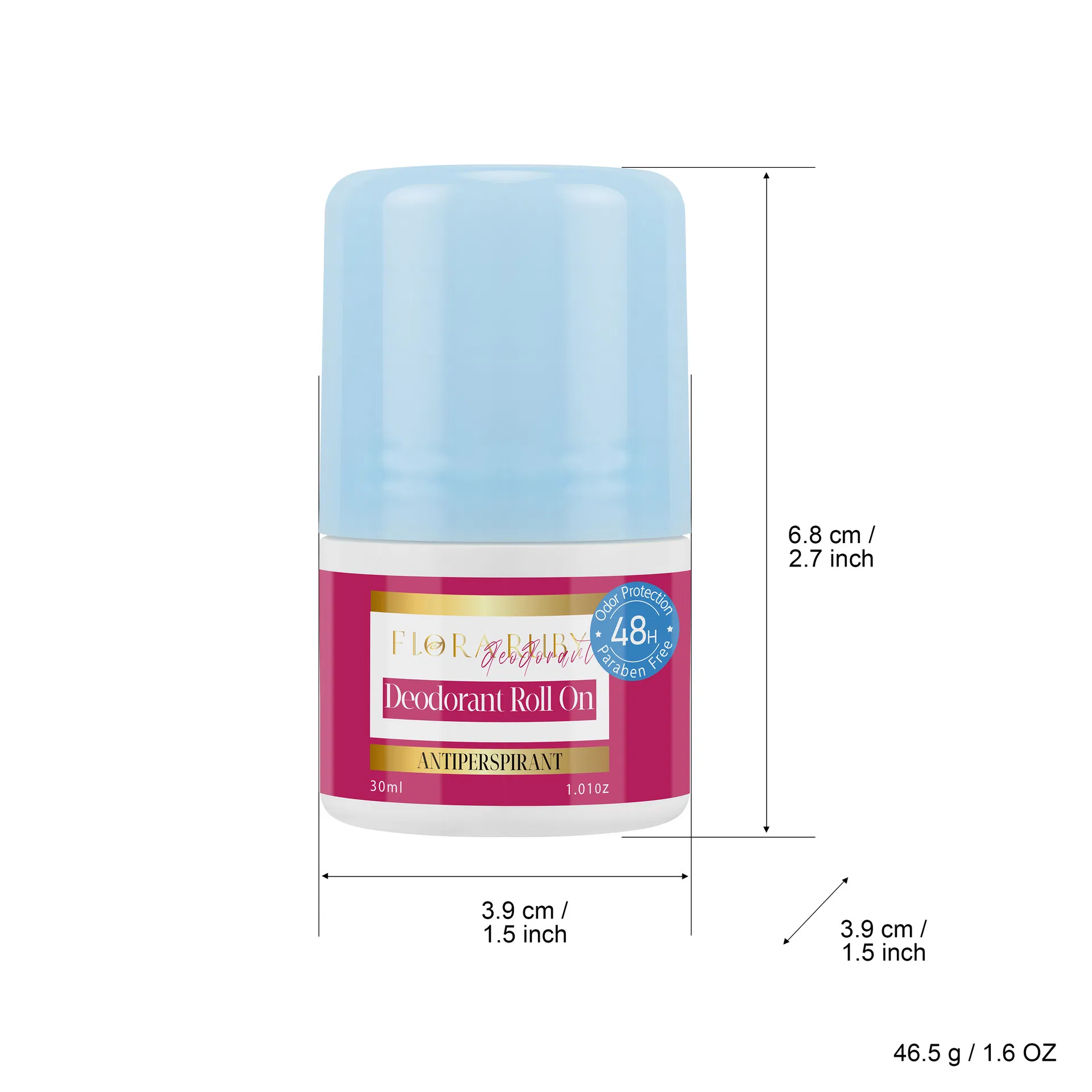 Ultimate Portable Antiperspirant Roll-on Deodorant for All-Day Freshness