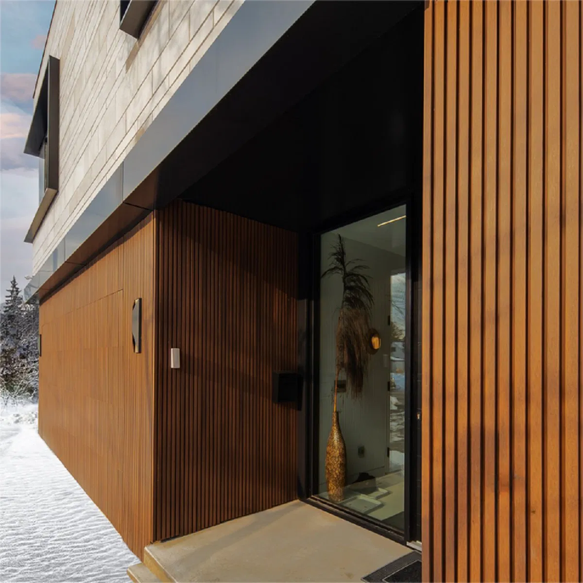 Elegant WPC Exterior Wall Panel - Perfect for Luxury Homes