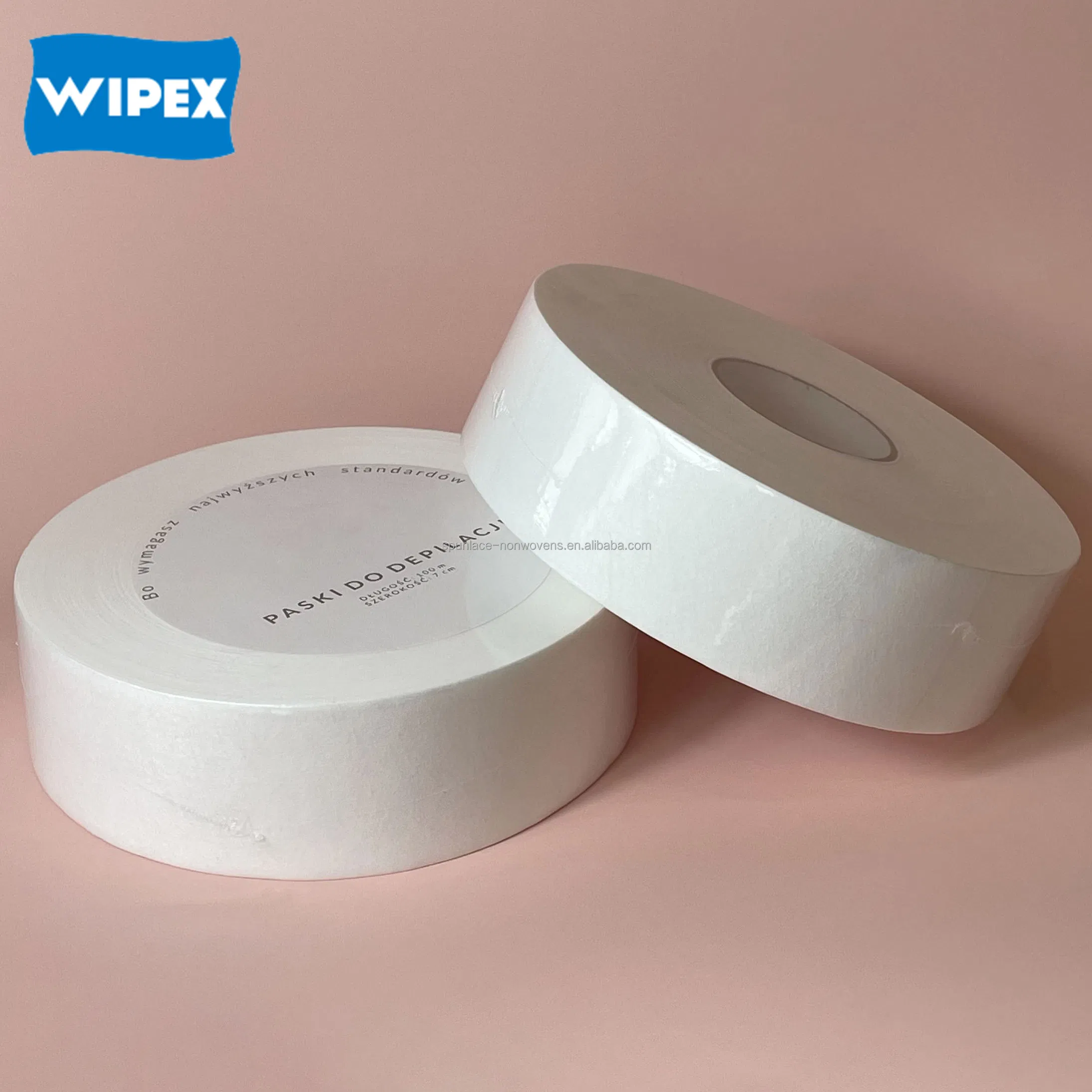 Beauty Salon Wax Strips Hair Removal Disposable Nonwoven Depilatory Waxing Roll