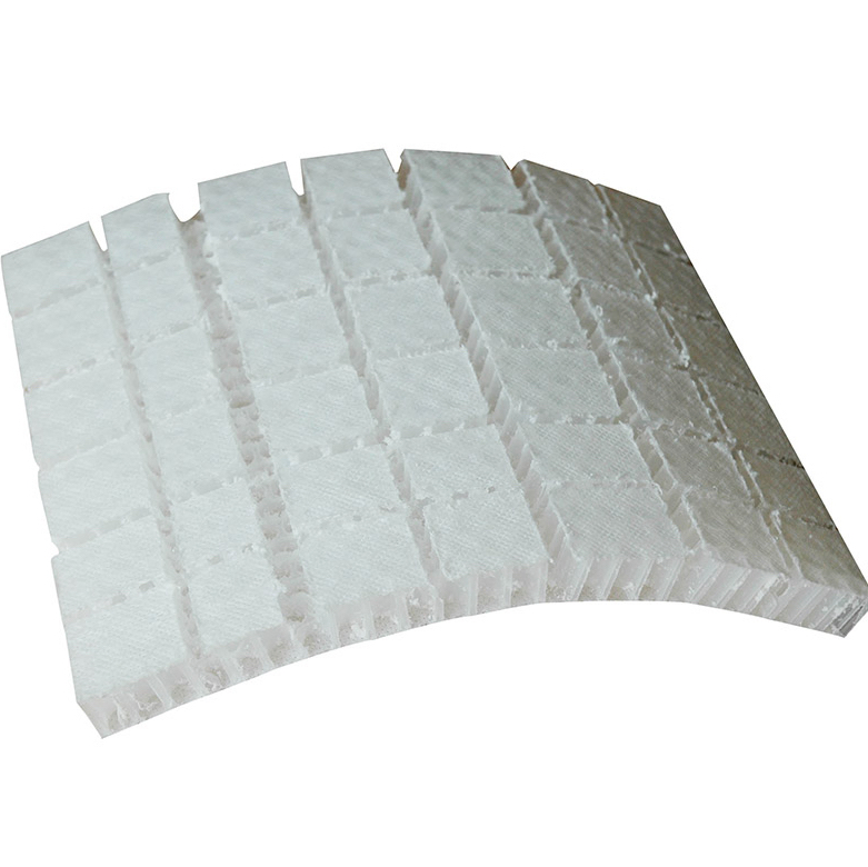 PP8-80t30 PP Honeycomb with Tissue, Waterproof Light Weight PC Polypropylene Honeycomb for Boat, Truck Body, Door