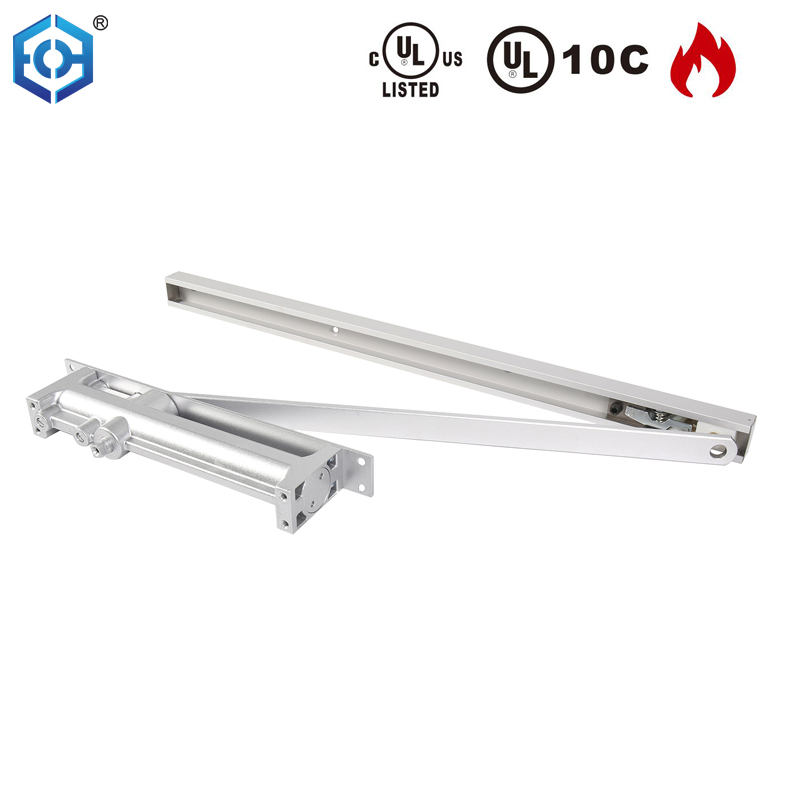 Concealed Overhead Door Closer Fire Rated for Glass Door Size 2-4 Adjustable
