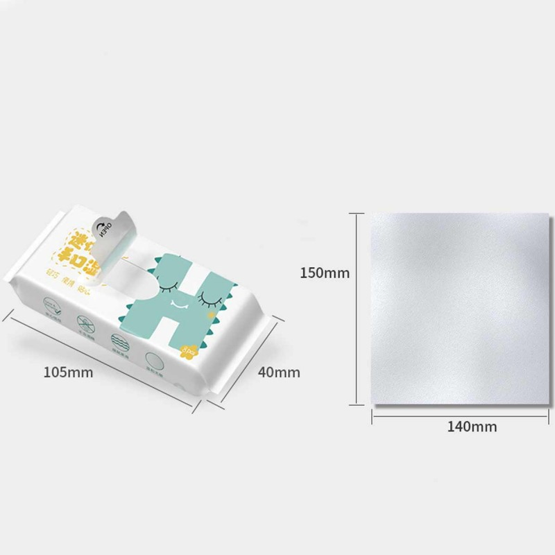 Soft Pocket Pack Travel-Size Wet Wipes Makeup Removal Beauty Wipes